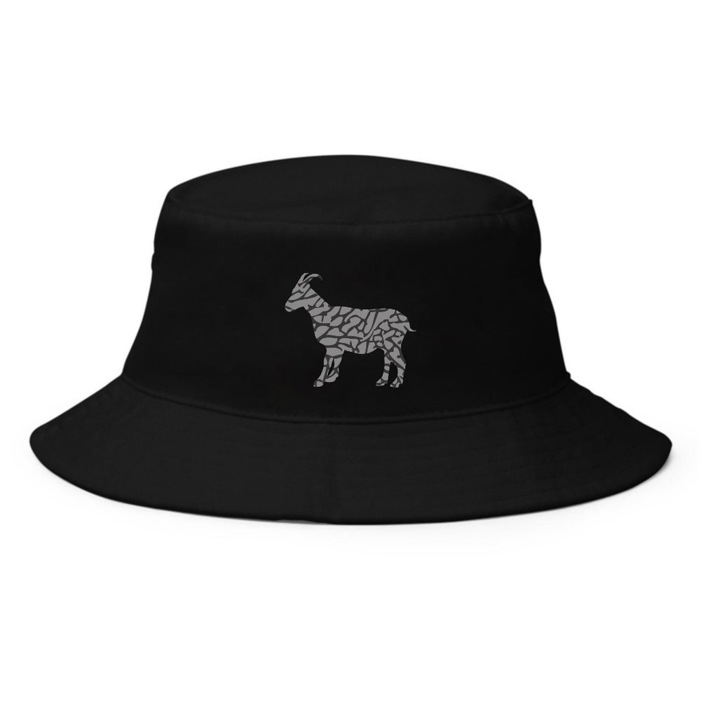 Goat Elephant Bucket Hat, Cement, OG, Legend, Retro 3, 5, 11, 1, 5